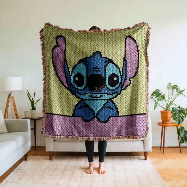 Stitch C2C Blanket Crochet Pattern
