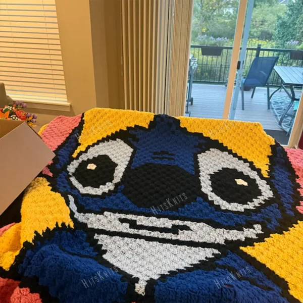 Stitch C2C Blanket Crochet Pattern