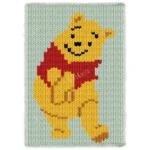 Winnie the Pooh Finger Blanket Knitting Pattern