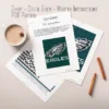 Eagles Knit Blanket Finger Knitting Pattern