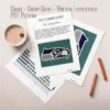Seahawks Chunky Blanket Finger Knit Pattern