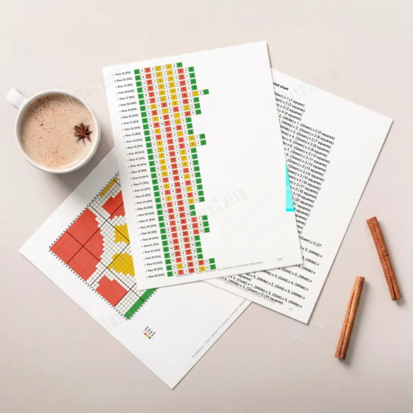 Free Sunshine C2C Crochet Blanket Pattern