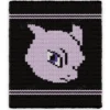 Mewtwo Knit Chunky Blanket Finger Pattern