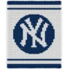 New York Yankees Knit Chunky Blanket Pattern