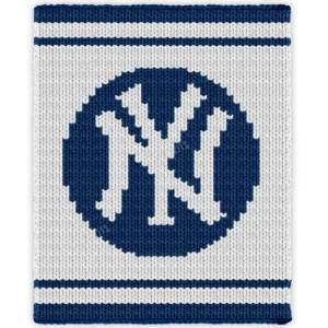 New York Yankees Knit Chunky Blanket Pattern