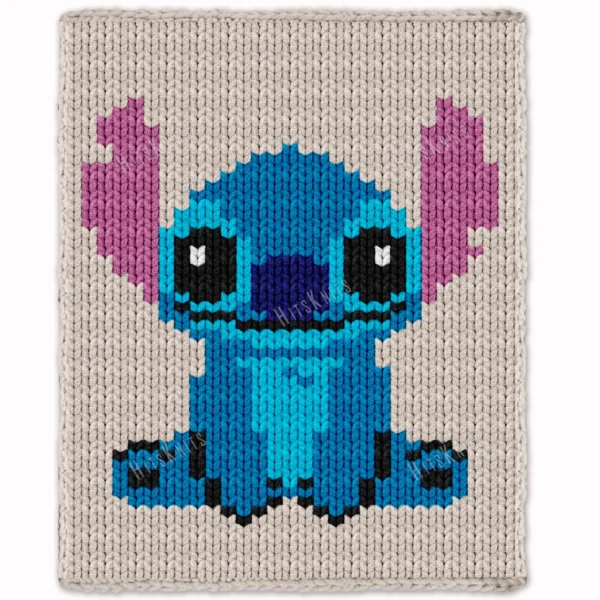 Stitch Finger Blanket Knit Pattern