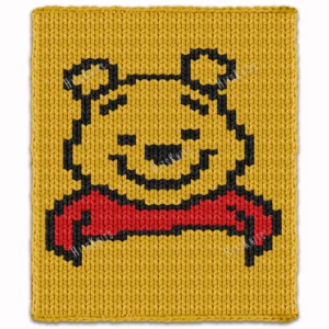 Winnie the Pooh Chunky Blanket Knit Pattern