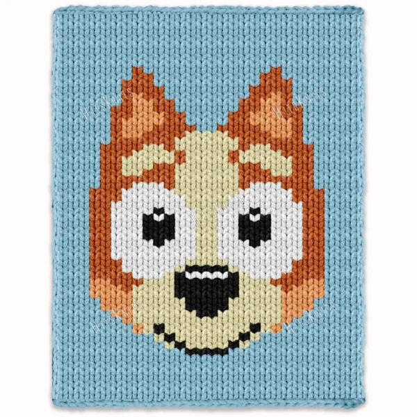 Bingo Blanket Finger Knitting Pattern