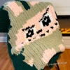Labubu Finger Blanket Knitting Pattern