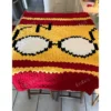 Harry Potter Blanket Finger Knit Pattern