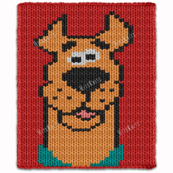 Scooby Doo Blanket Finger Knit Pattern