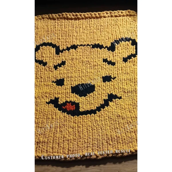 Winnie the Pooh Chunky Blanket Knit Pattern