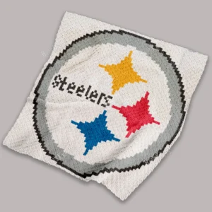 Pittsburgh Steelers Blanket C2C Crochet Pattern