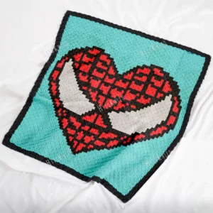 Spiderman Blanket C2C Crochet Pattern