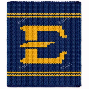 chunky blanket knitting pattern ETSU