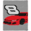 Sport Car Finger Knit Blanket Pattern