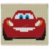 Lightning McQueen Blanket Finger Knit Pattern