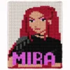 Mira Blanket Finger Knitting Pattern
