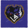 Baltimore Ravens Chunky Blanket Knit Pattern