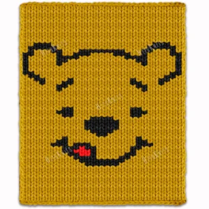 Winnie the Pooh Chunky Blanket Knit Pattern