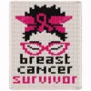 Breast Cancer Survivor Finger Knit Blanket Pattern