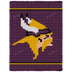 Minnesota Vikings Finger Knit Pattern