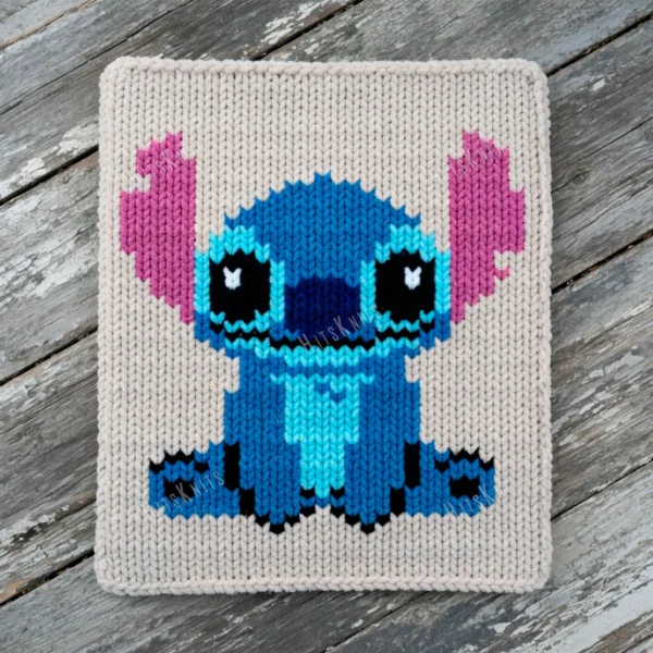 Stitch Finger Blanket Knit Pattern