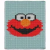 Elmo Blanket Finger Knitting Pattern
