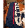 Buffalo Bills Blanket Finger Knit Pattern