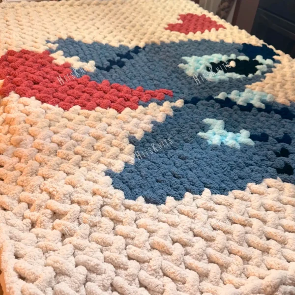 Stitch in Love Finger Blanket Pattern