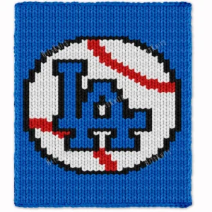 Baseball Chunky Blanket Knitting Pattern