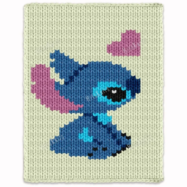 Stitch in Love Finger Blanket Pattern