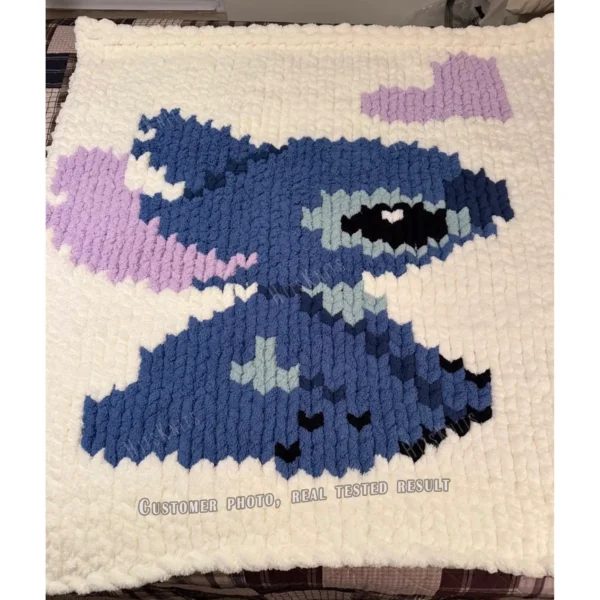 Stitch in Love Finger Blanket Pattern