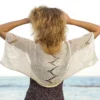Lace Zigzag Shrug Knitting Pattern