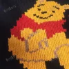 Winnie the Pooh Finger Blanket Knitting Pattern