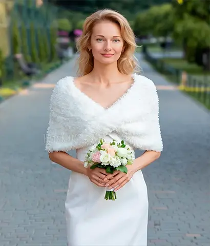 Knitting infinity cape