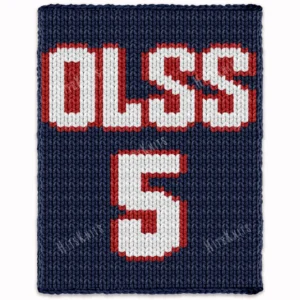 OLSS 5 Chunky Blanket Knitting Pattern