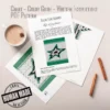 Dallas Stars Blanket Finger Knit Pattern