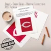 Cincinnati Reds Knit Chunky Blanket Pattern