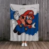 Super Mario Blanket C2C Crochet Pattern