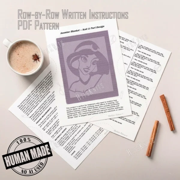 Jasmine Blanket Knitting Pattern