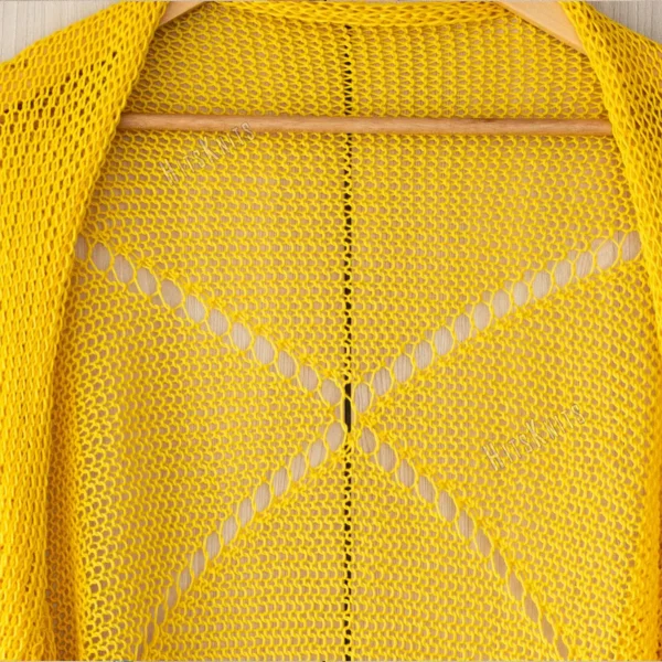 Lace X-cross Shrug Knitting Pattern