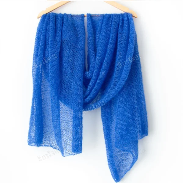 Easy Wedding Shawl Knitting Pattern