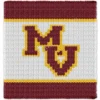 MV Initials Blanket Finger Knitting Pattern