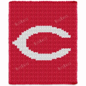 Cincinnati Reds Knit Chunky Blanket Pattern