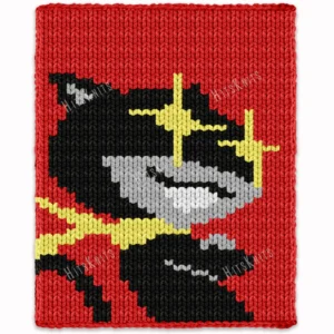 Morgana Blanket Finger Knitting Pattern