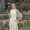 Lace X-cross Shrug Knitting Pattern