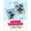 C2C crochet blanket patterns featuring Mickey and Minnie Mouse, two blanket designs on blue background, corner to corner crochet charts, digital pattern book cover