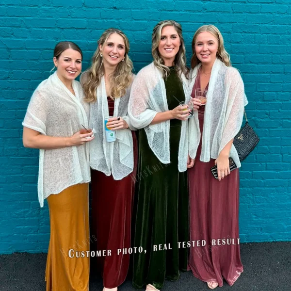 Easy Wedding Shawl Knitting Pattern