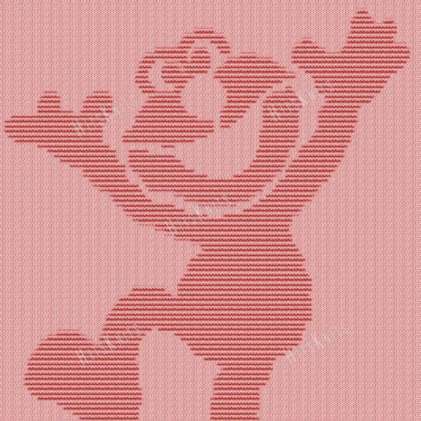Easy Elmo Blanket Knitting Pattern